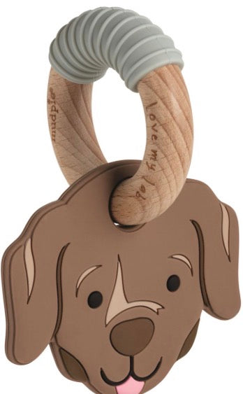 Chocolate Lab Teether
