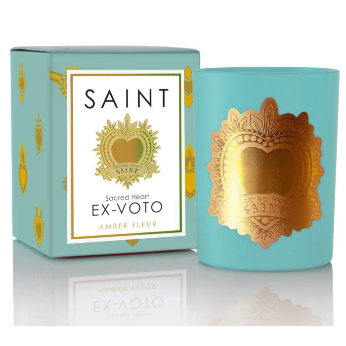 Saint Ex-Voto Sacred Heart Candle