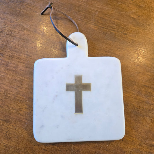 Marble Board with Cross