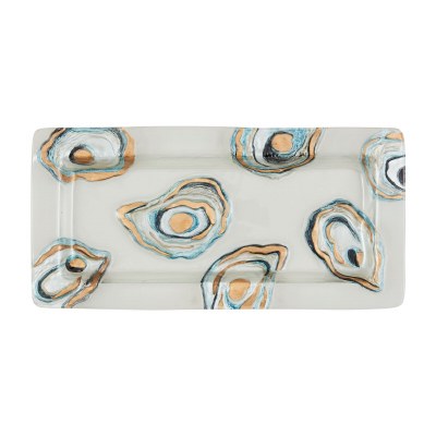 Oyster Glass Platter