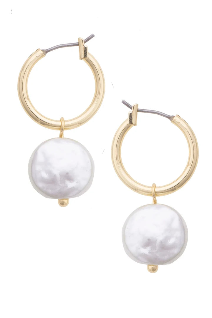 Constance Pearl Drop Earrings