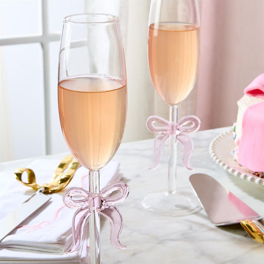 Bow Champagne Glass