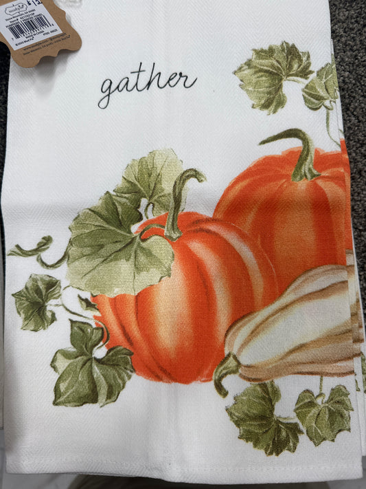 Pumpkins 2 Printed towel