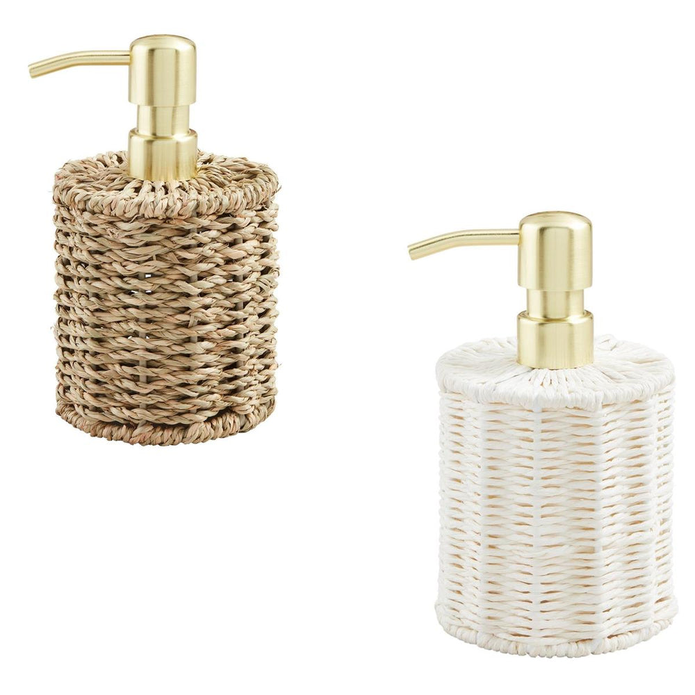 Woven Seagrass Soap Pump