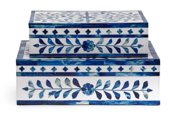Blue & White Box