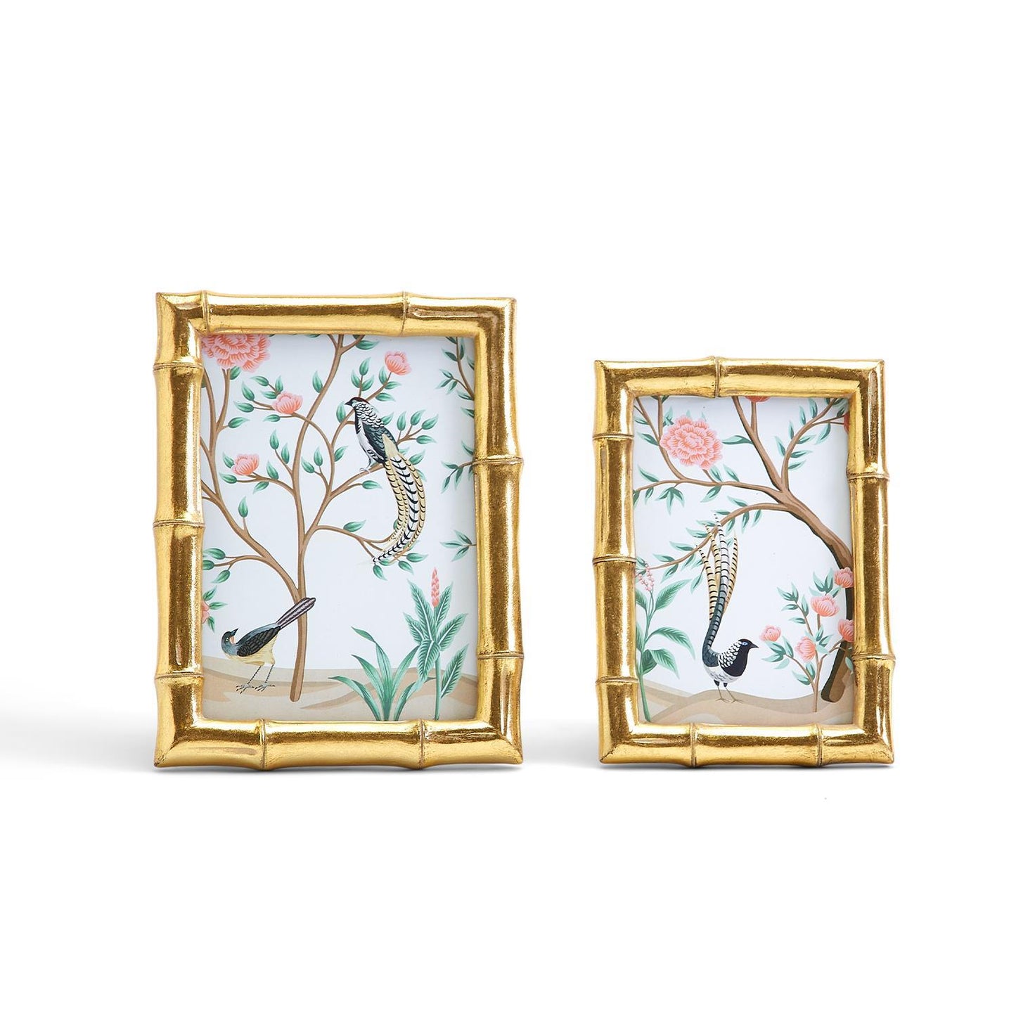 Large Gold Bamboo Frame