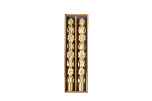 Gold Gather Pumpkin Taper