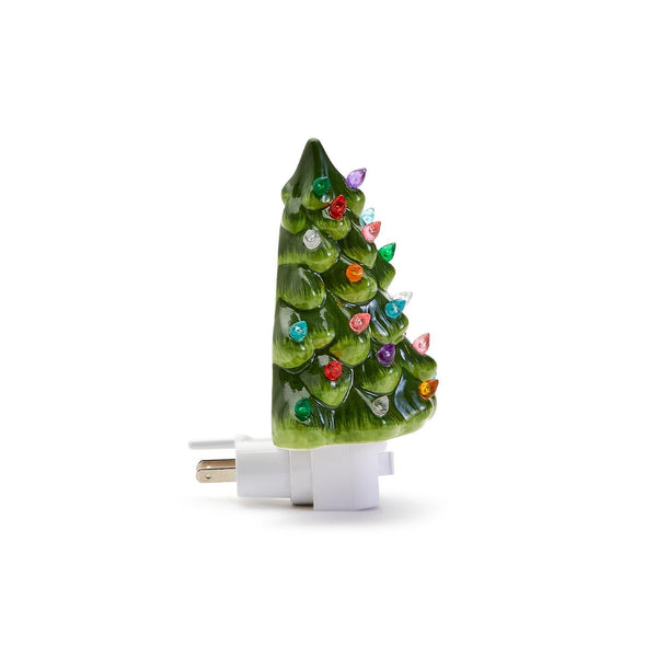 Vintage Christmas Tree Night Light