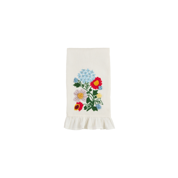 Collage Waffle Weave Towel