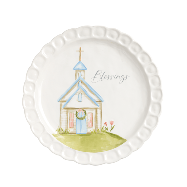 Church Blessings Platter