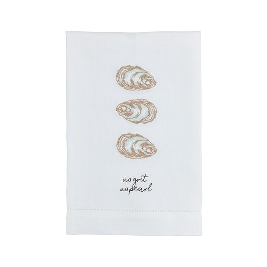 No Grit Embroidery Towel
