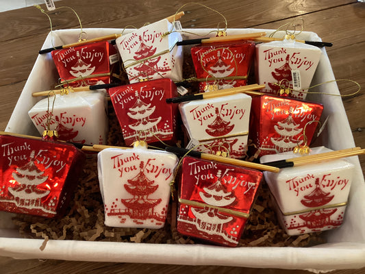 Chinese Takeout Ornament