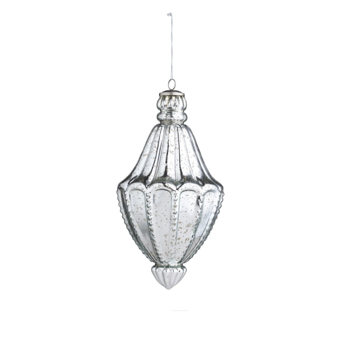 Cathedral Antique Mercury Glass 12" Ornament