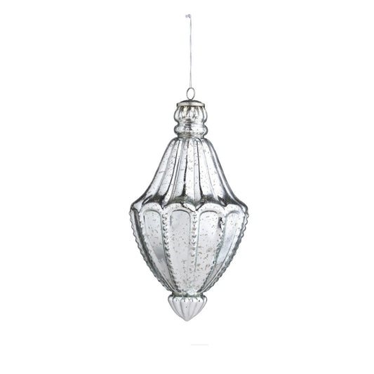 Cathedral Antique Mercury Glass 12" Ornament