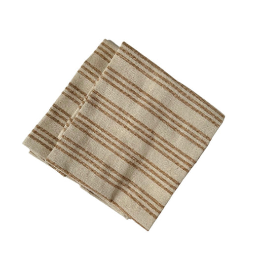 Orange Striped Towel
