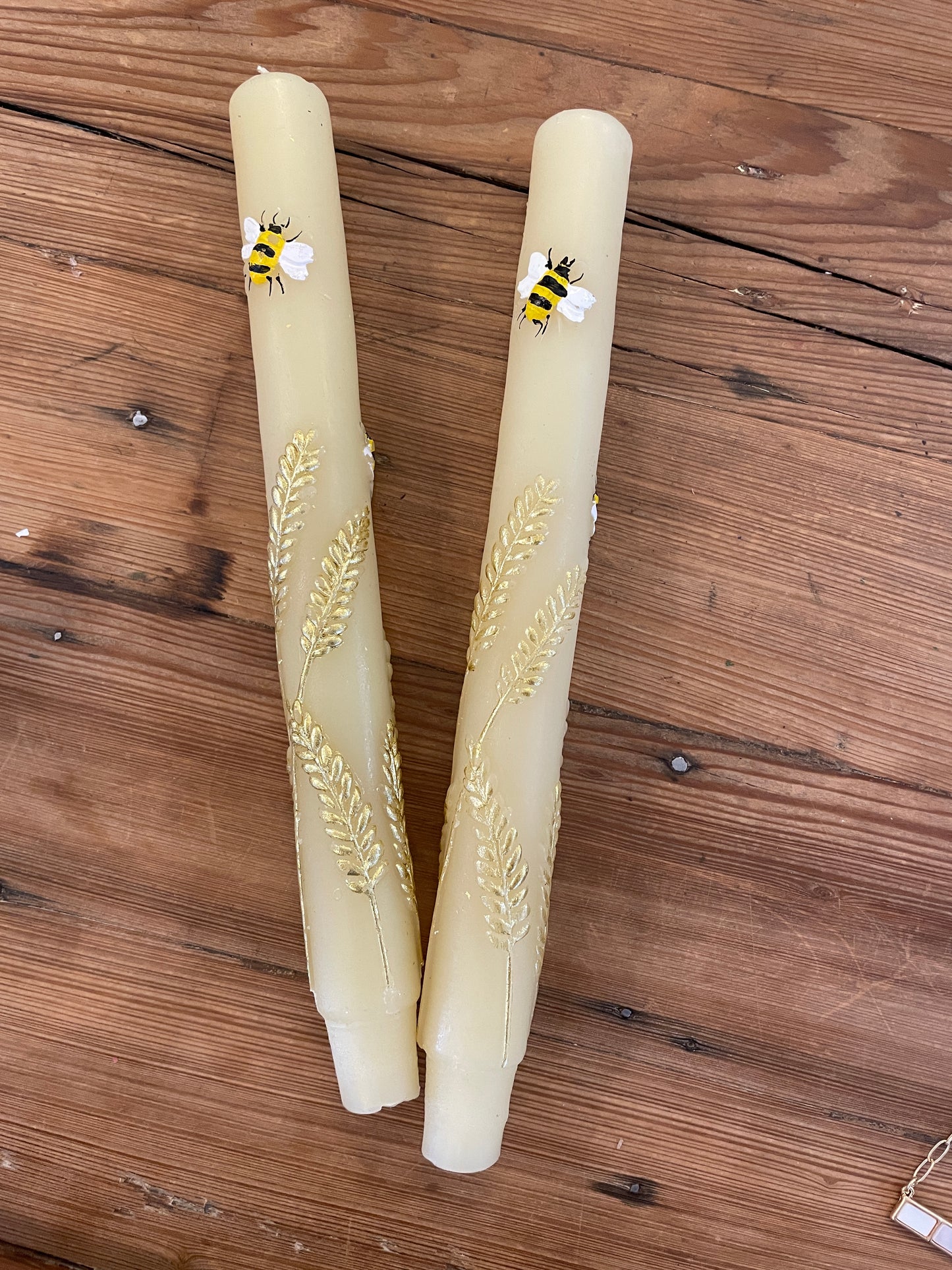 Bee Taper Candle