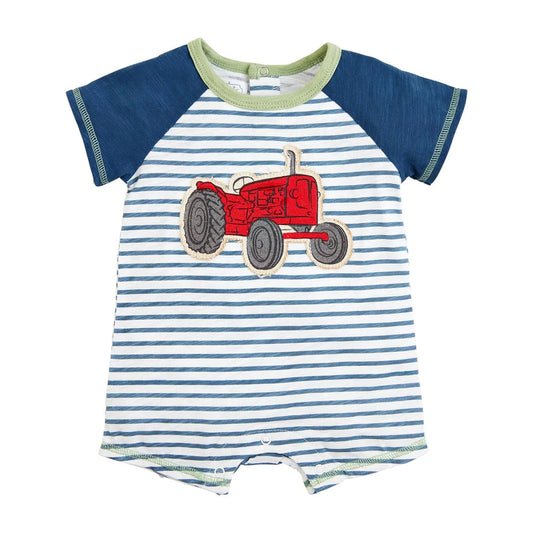 Striped Tractor Shortall