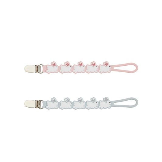 Bunny Silicone Pacifier Clip Strap