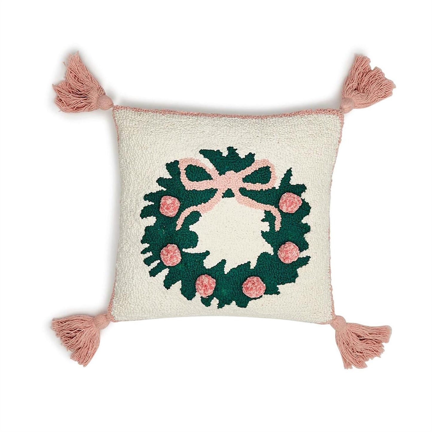 Pink Chinoiserie Christmas Pillow