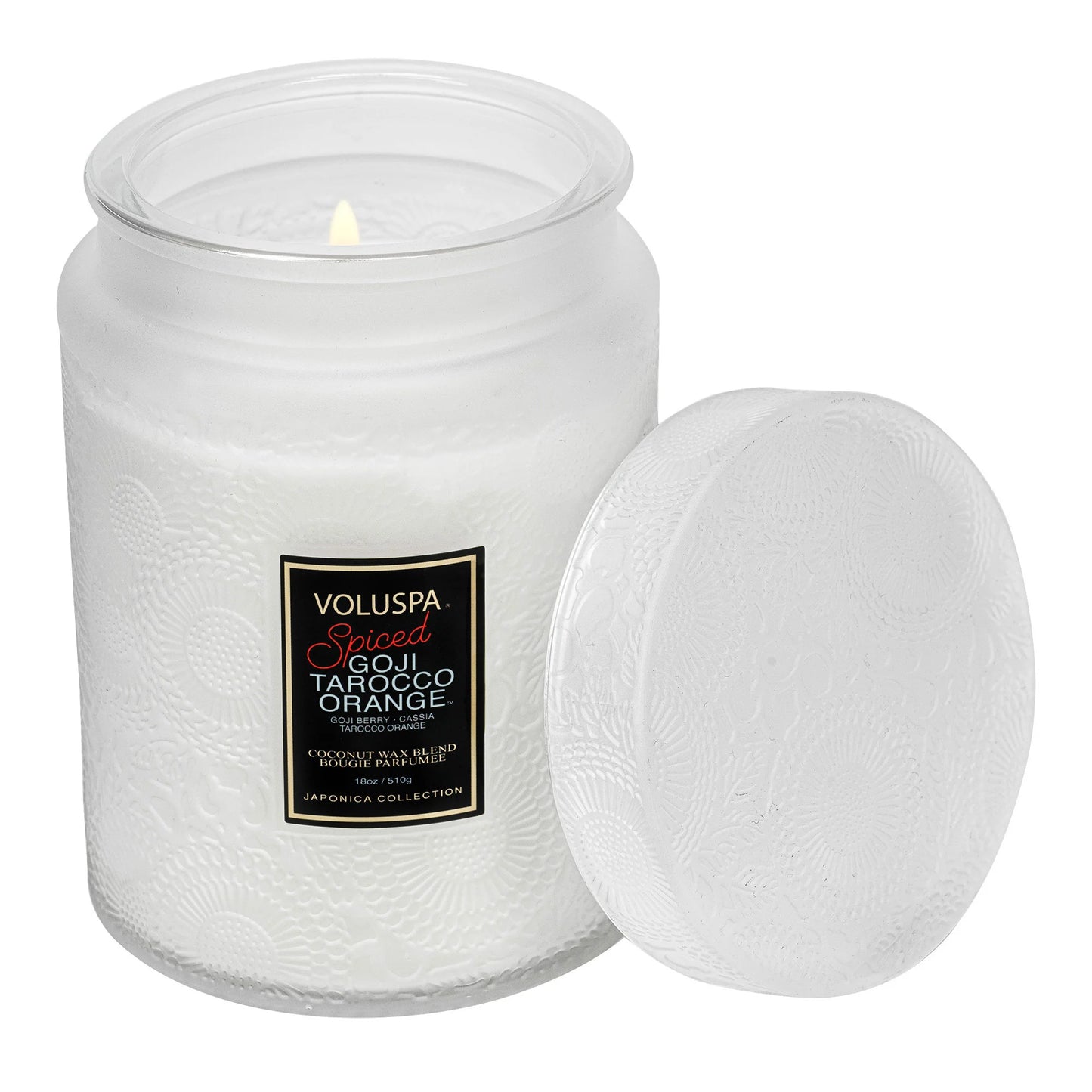 Large Spiced Goji Tarocco Orange Voluspa Candle