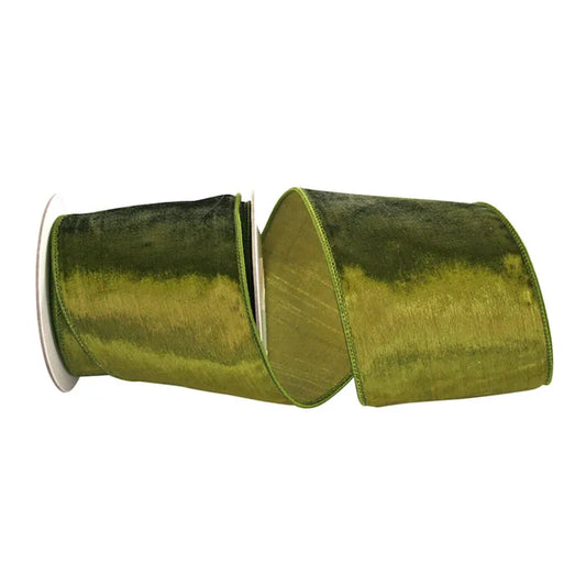 Green Velvet Ribbon
