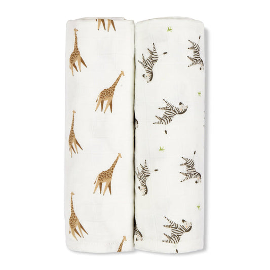 Giraffe / Zebra Swaddle Blanket