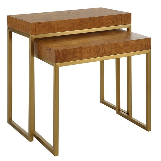Burl-esque Nesting Tables