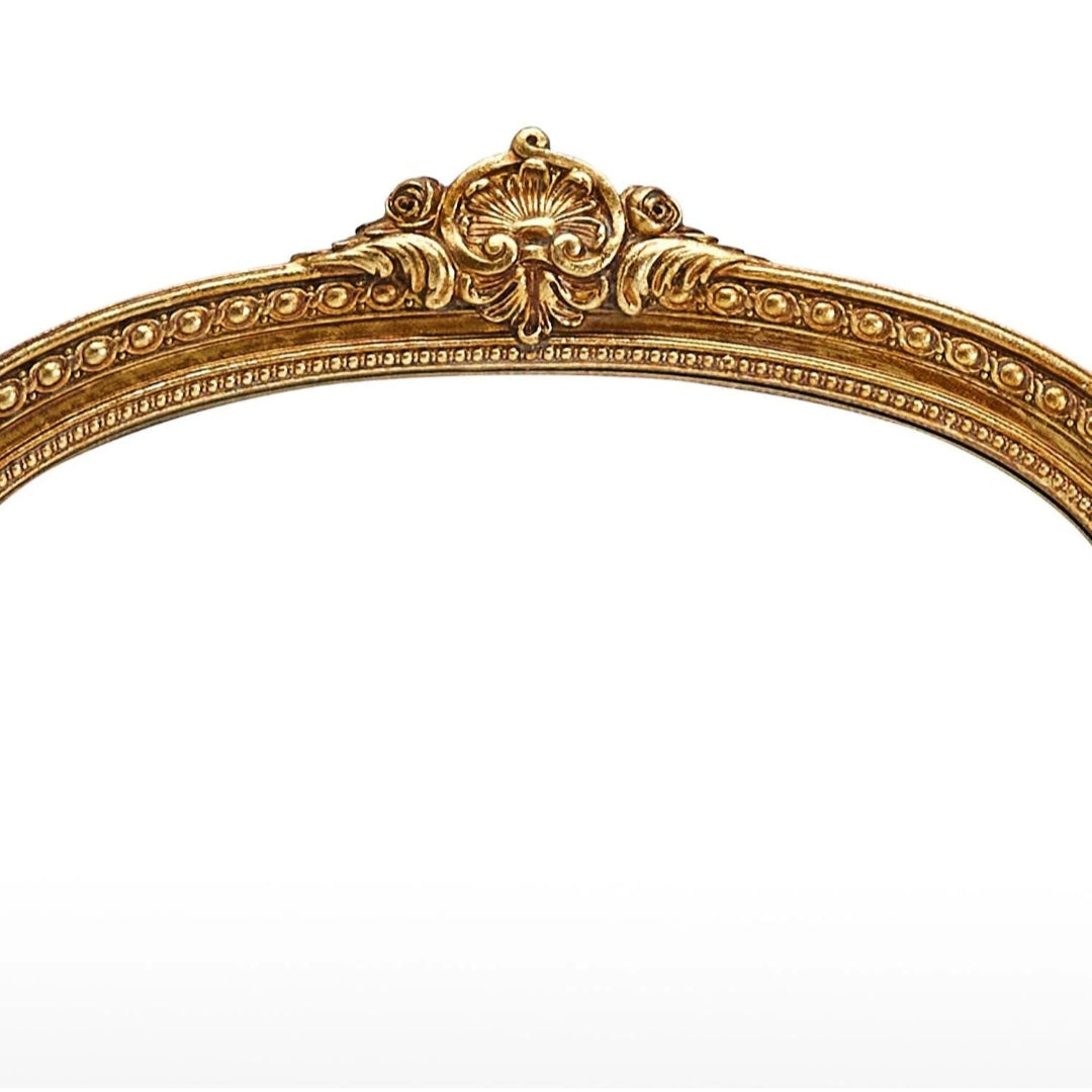 Gold Fleur Mirror