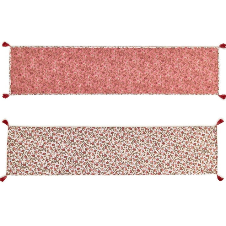 Autumn Blush Quilted Table Runner