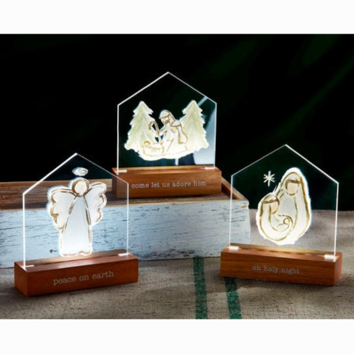 Acrylic Light-Up Sitter