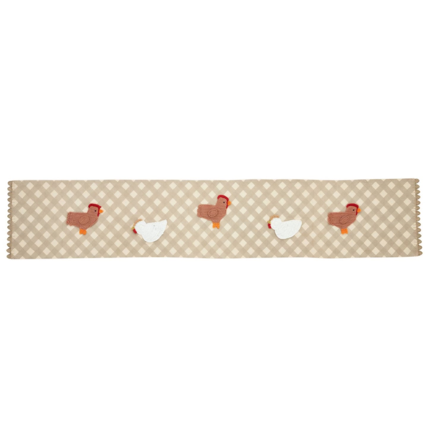 Farm Crochet Table Runner
