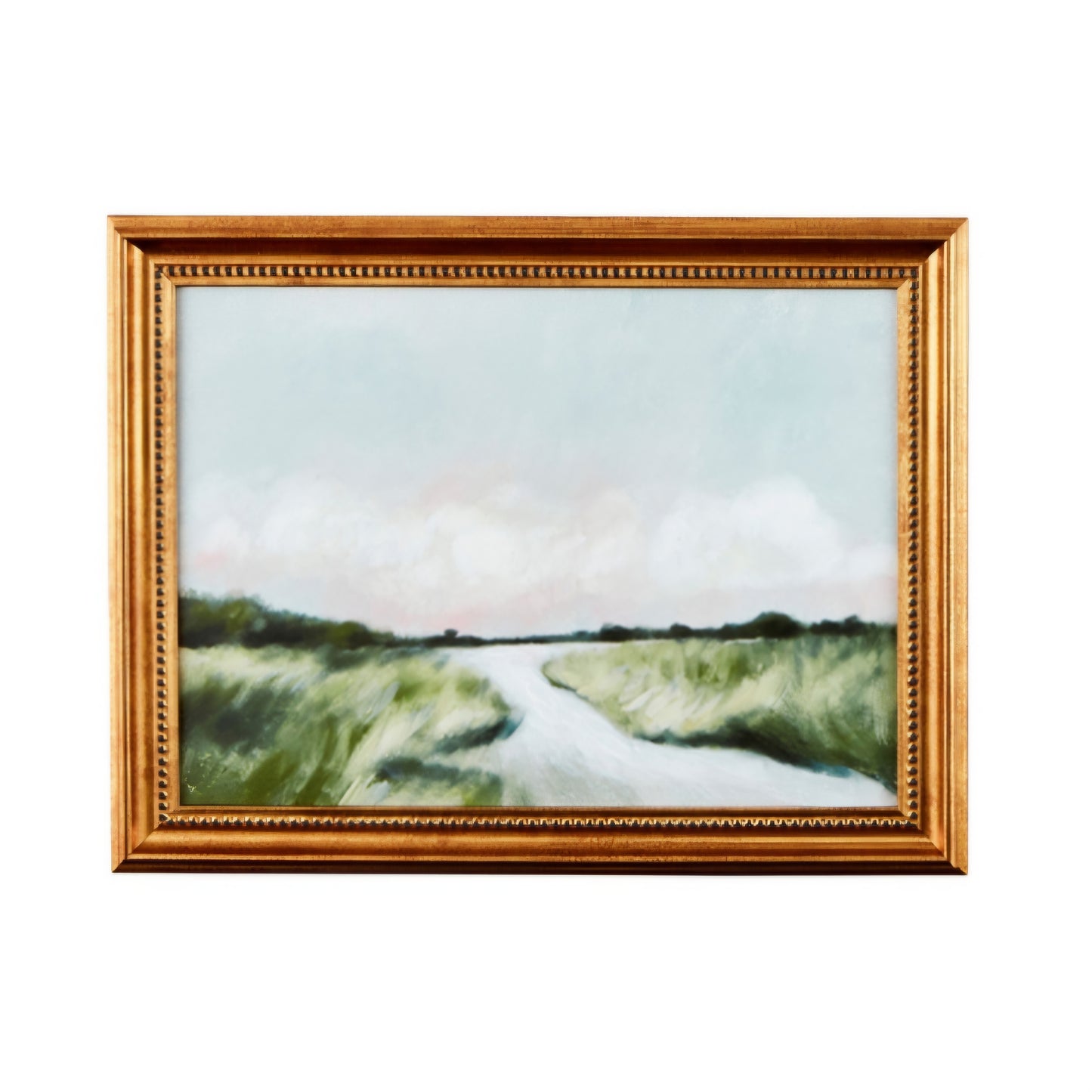 Marsh Landscape Framed Canvas