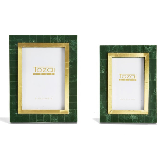 Green & Gold Frame
