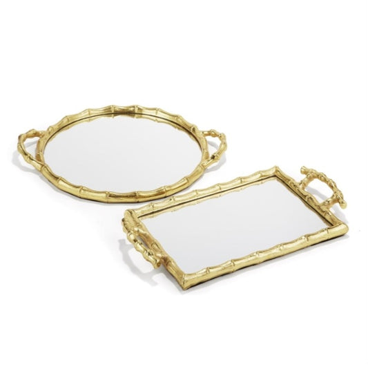 Bamboo Mirror Tray