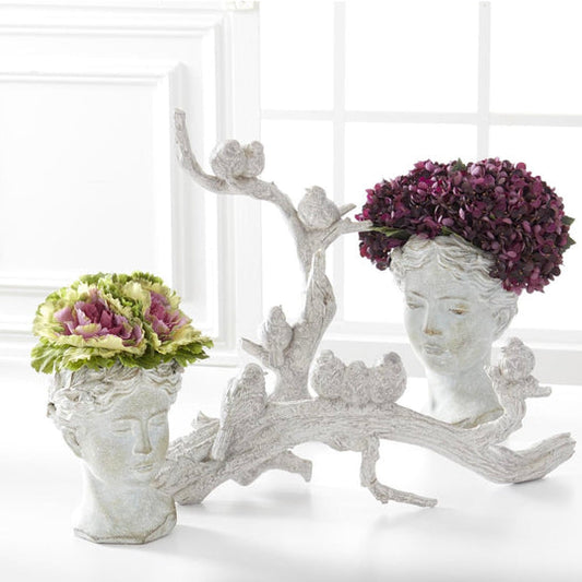 Cement Goddess Planter