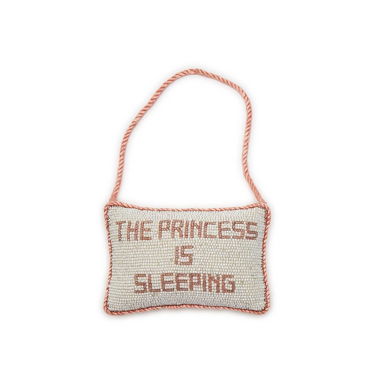 Hand-Beaded Pillow Door Hanger