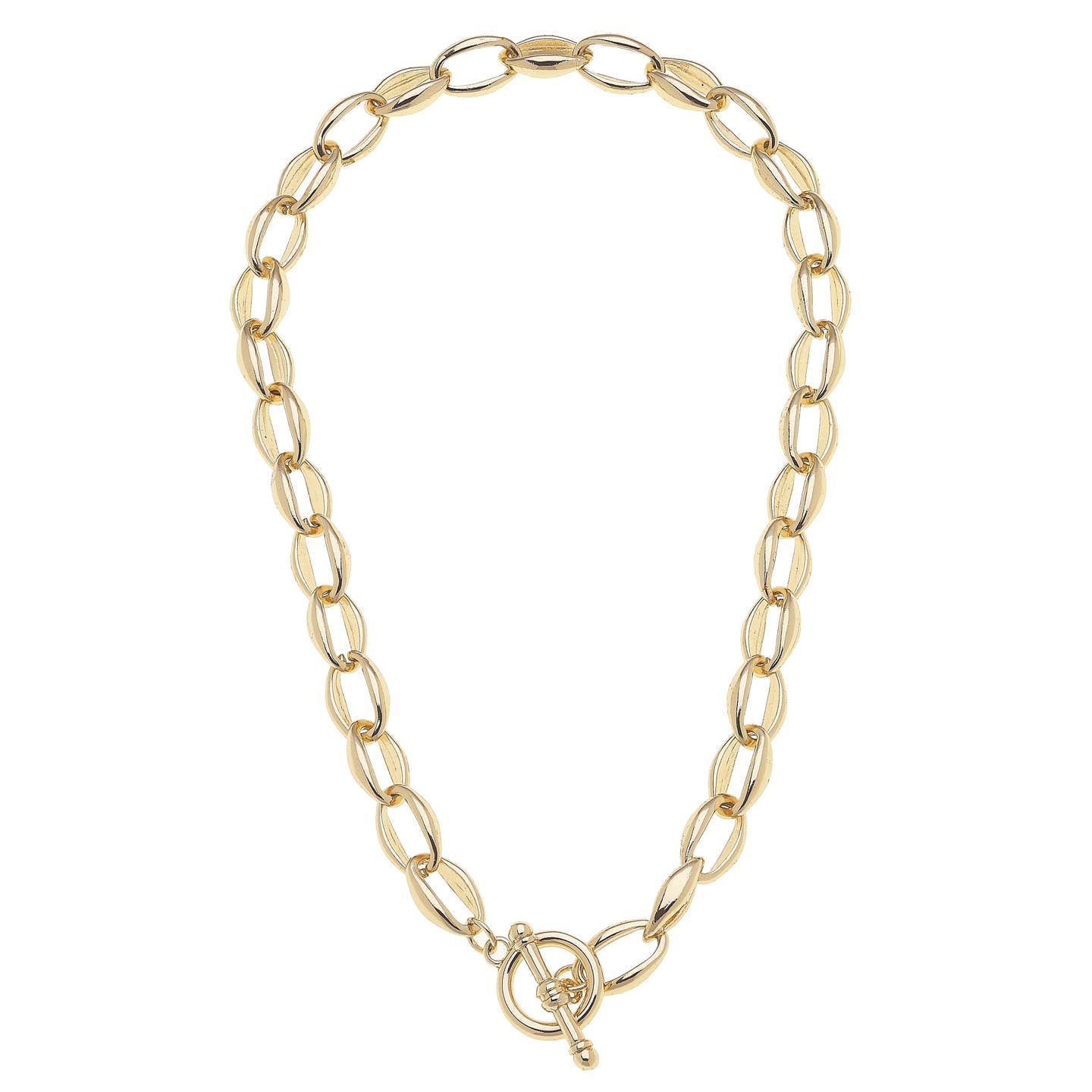 Micah Chain Link Toggle Necklace