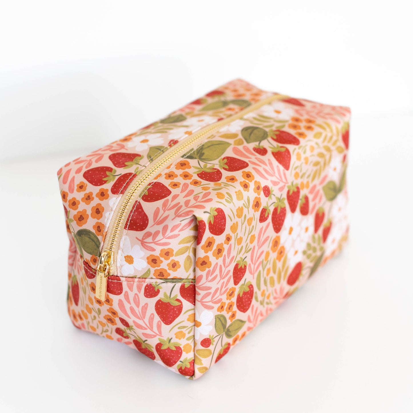 Strawberry Patch Cosmetic Bag