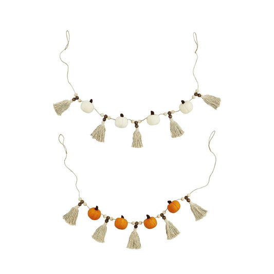 Pumpkin Tassel Garland