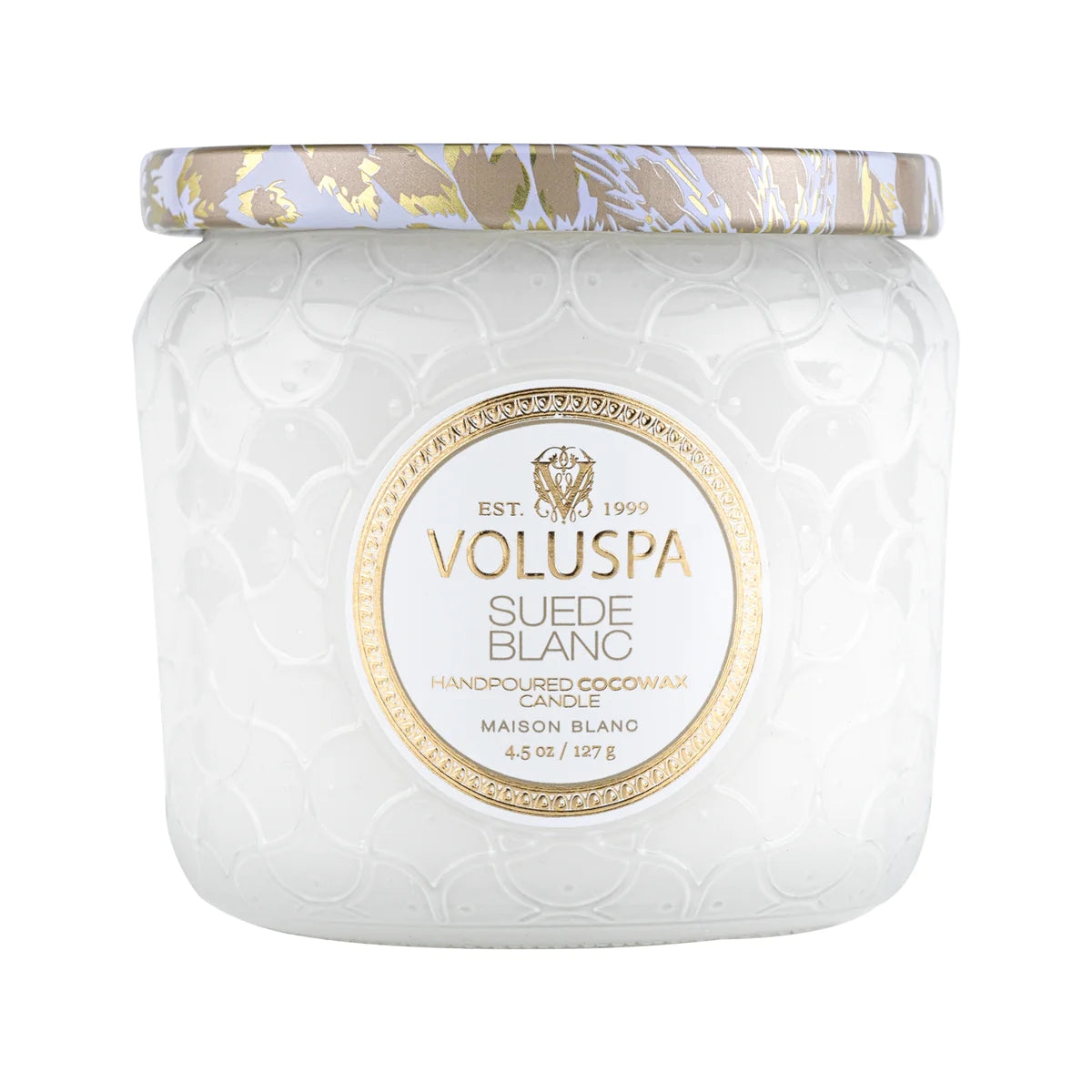Suede Blanc Petite Jar Candle