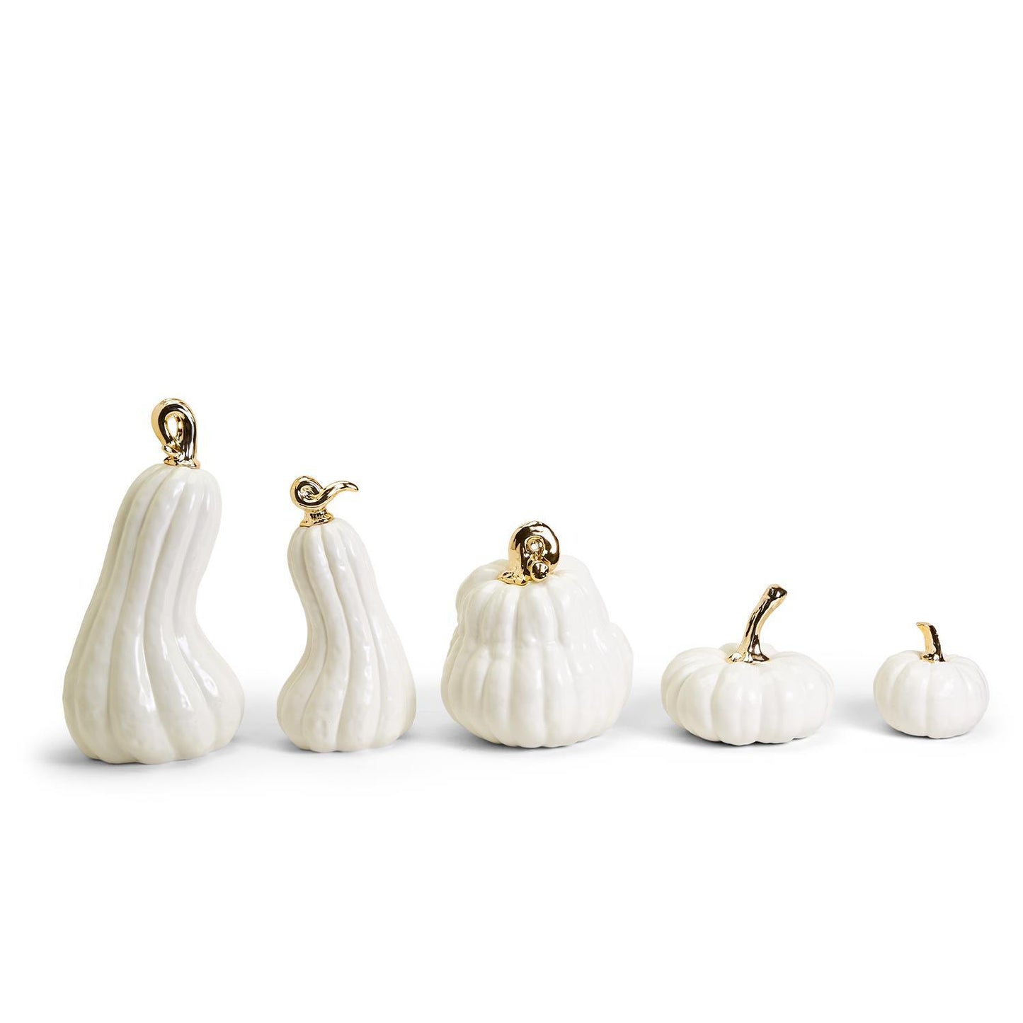 White Ceramic Pumpkin