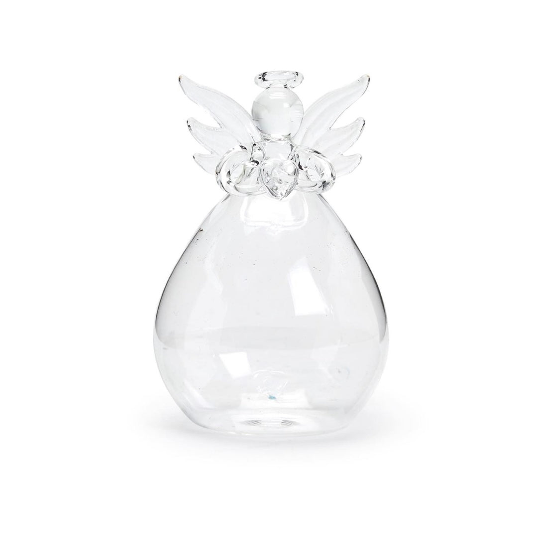 Glass Angel Bud Vase