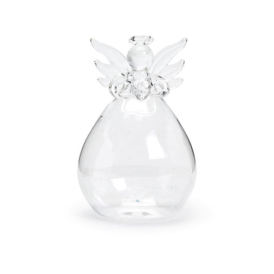 Glass Angel Bud Vase