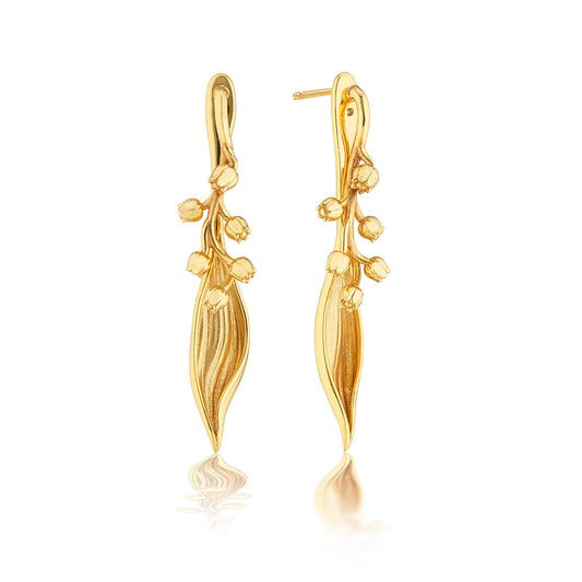 Meadow Lily of the Valley Convertible Earrings -