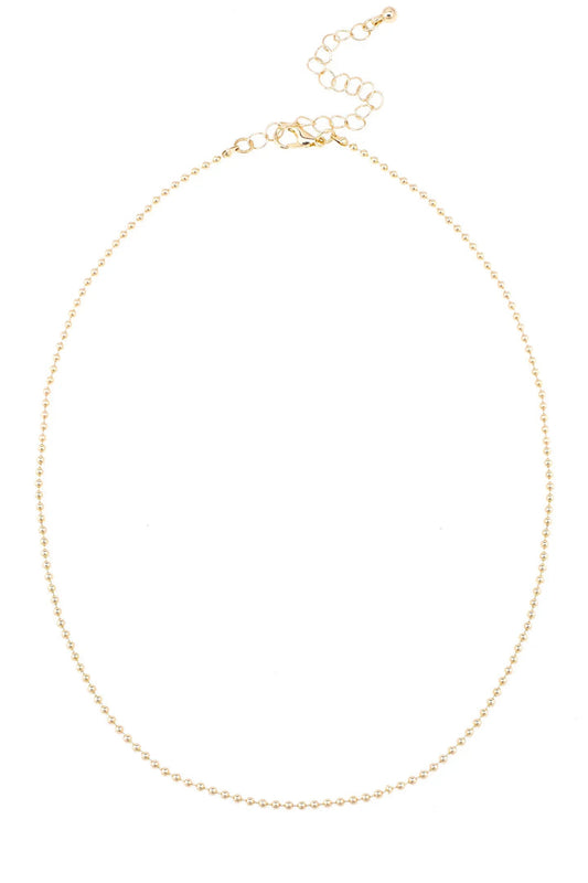Rory Ball Chain Charm Necklace Base