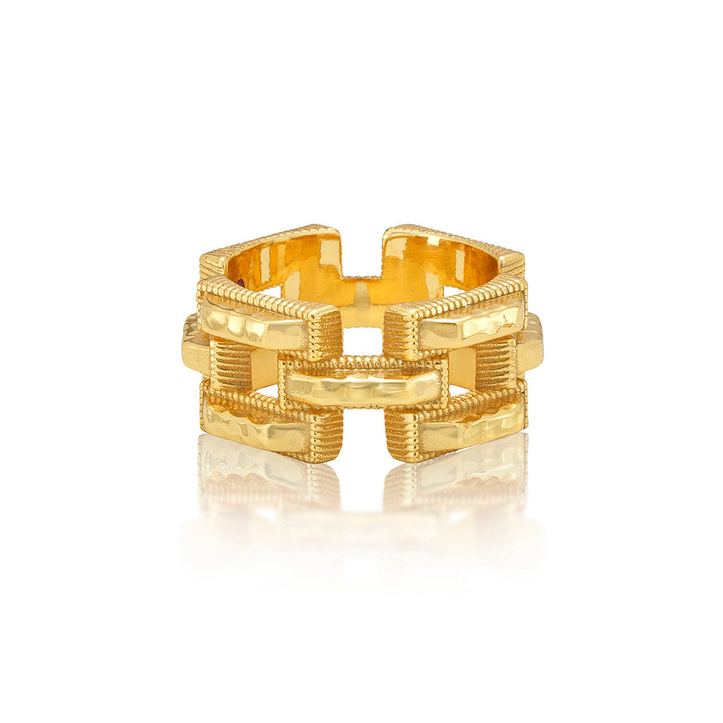 Gold Pathway Ring
