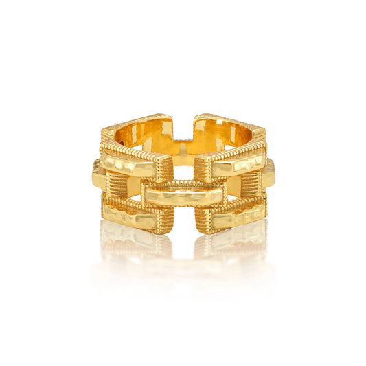 Gold Pathway Ring