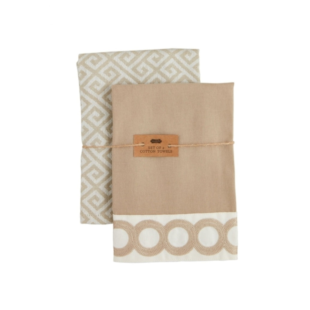 Greek Classic Fabric Towel Set