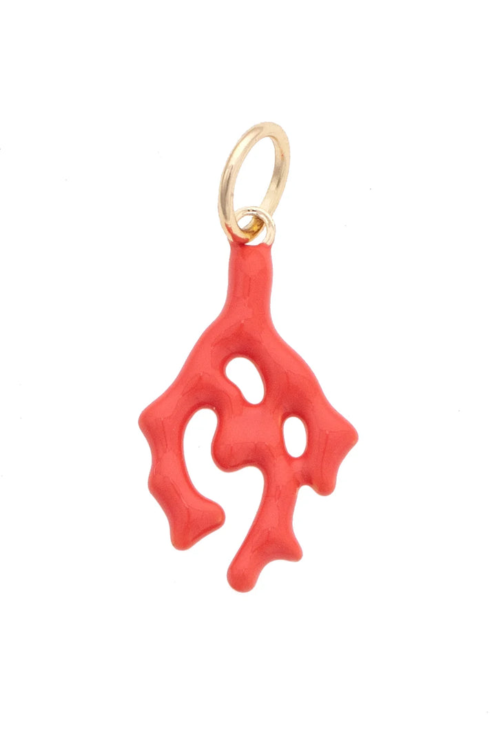 Coral Branch Charm