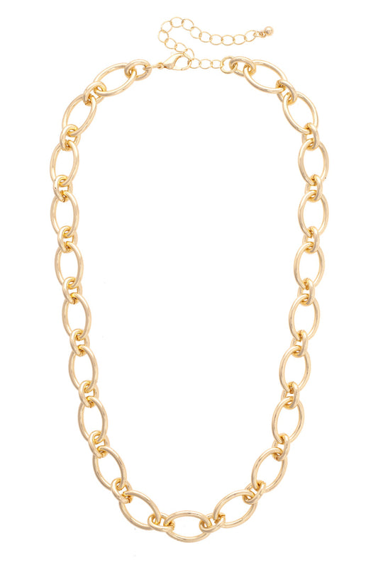 Connor Oval Linked Necklace